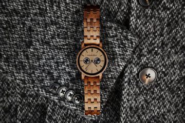 Brązowy zegarek drewniany - prawdziwy hit